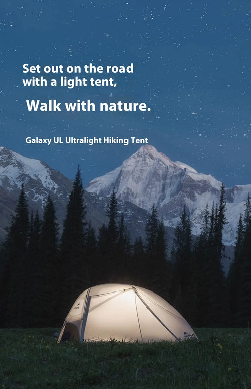 2-Person Backpacking Tent with Rainfly